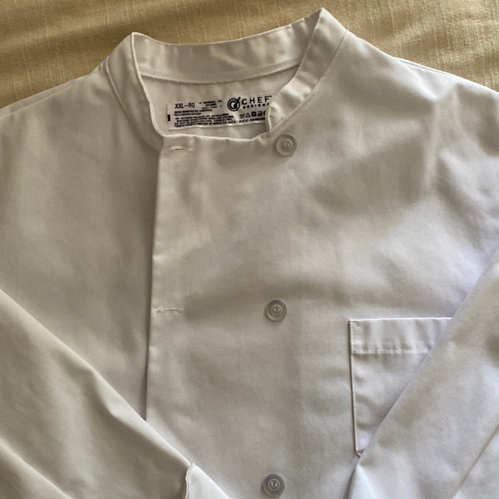 Chef coat xxl white